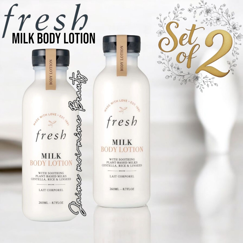 Fresh Milk Body Lotion - Set Of 2 Full SIZR